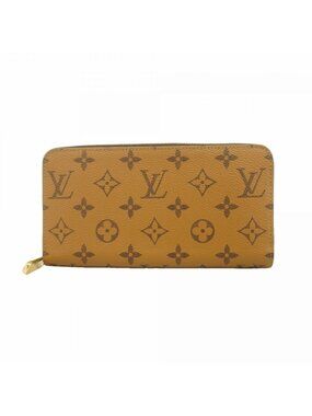 Louis Vuitton Wallet Monogram Reverse Zippy Brown